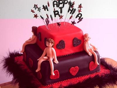 Strippers - Cake by Natalie Wells