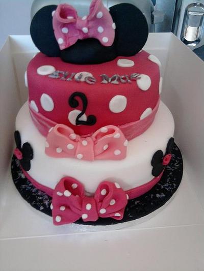 Minnie Mouse Themed Cake - Cake by Jodie Stone