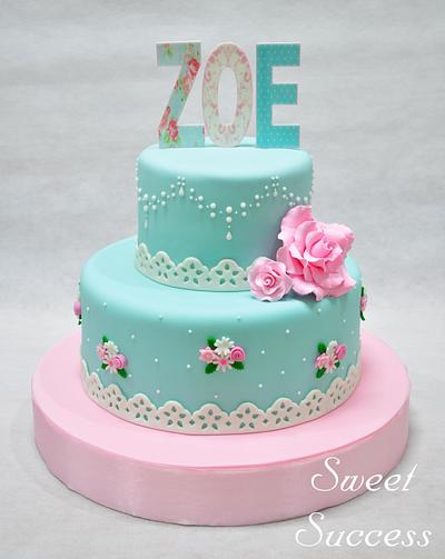 Shabby Chic Cake - Cake by Sweet Success