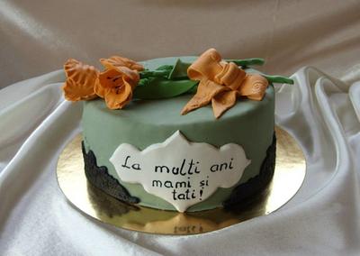 Elegant tulip cake - Cake by Torturi de poveste