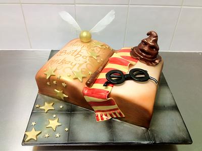 Spell Book Cake - Cake by Delicious Designs Darwin