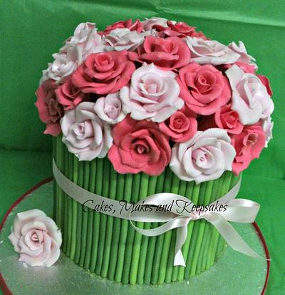 Bunch of roses  - Cake by yvonne