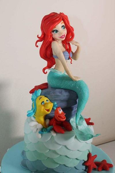 Ariel  - Cake by Elena Michelizzi