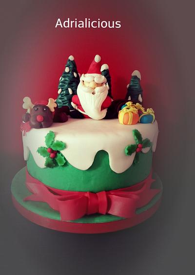 Christmas cake - Cake by Adrialicious 