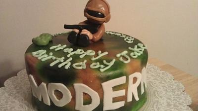modern warfare - Cake by Julia Dixon