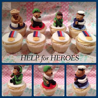 Helping Heroes  - Cake by Suzie Bear Cakes