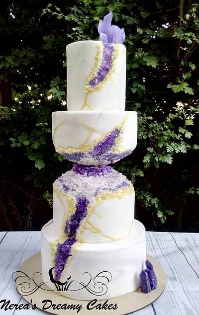 Geode cake - Cake by Nerea's dreamy Cakes