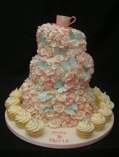 Chantal's Flirty @ 30 Birthday Cake - Cake by Ceri Badham