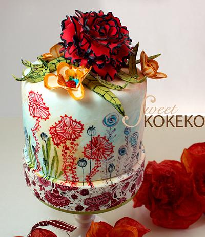 Spring Cake - Cake by SweetKOKEKO by Arantxa