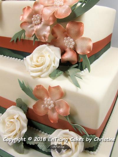 "Merry Matrimony" - Cake by Christine Ticehurst