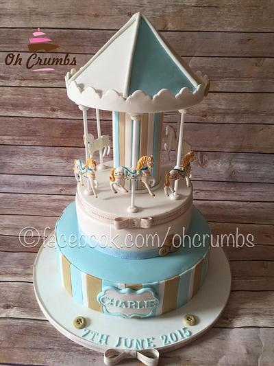 Carousel cake - Cake by Oh Crumbs