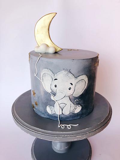 Little elephant - Cake by Branka Vukcevic