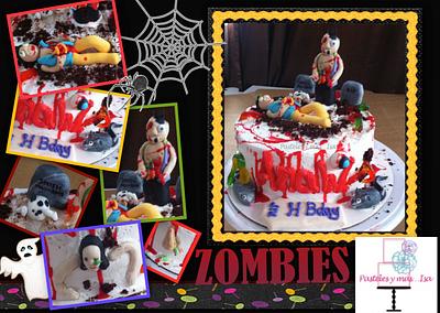 Zombie cake - Cake by Pastelesymás Isa