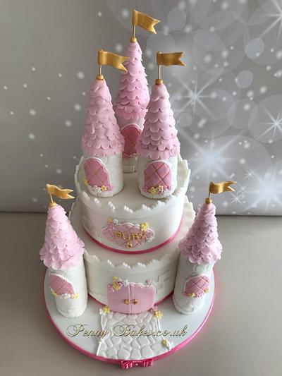 Fairy Castle cake for Ruby - Cake by Penny Sue