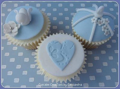 Wedgewood Blue Collection - Cake by Cupcakecreations