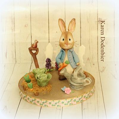 Peter Rabbit again! - Cake by Karen Dodenbier