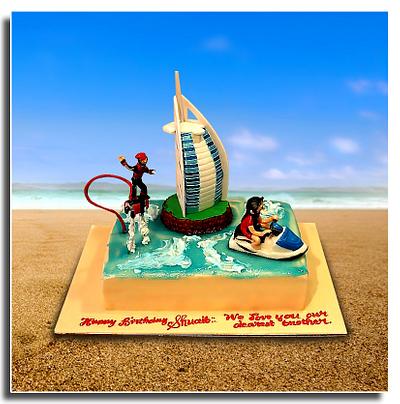 Burj Al Arab Cake - Cake by The House of Cakes Dubai
