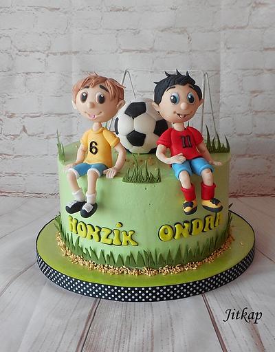 Football cake for boys - Cake by Jitkap