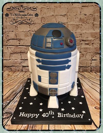 R2D2 - Cake by Teraza @ T's all occasion cakes