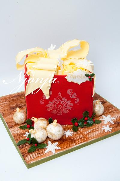 Christmas Gift Box Cake - Cake by Njonja