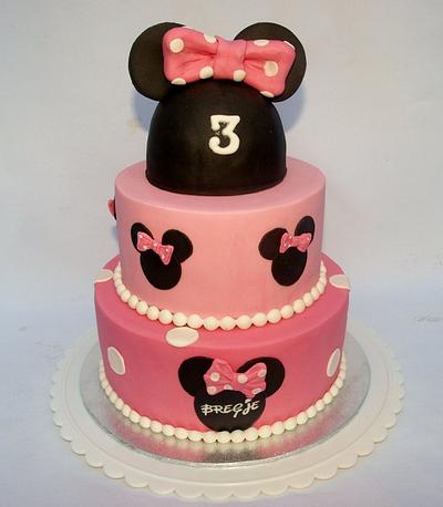 Minnie :) - Cake by Monique Snoeren