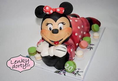 Minnie cake 3D - Cake by Lenkydorty