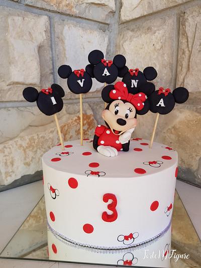 Minnie mouse bday cake - Cake by TorteMFigure