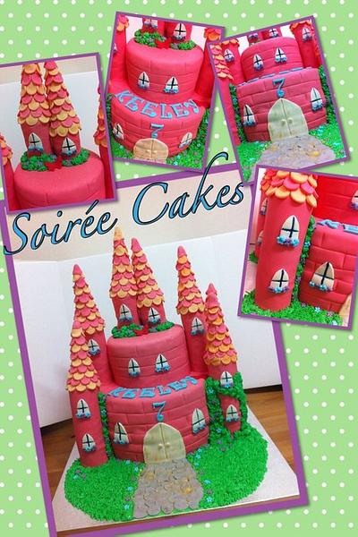 Princess Castle Cake - Cake by Sharon Patel
