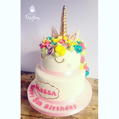 Unicorn cake - Cake by No6creations