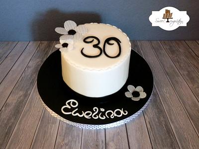30 birthday cake - Cake by Urszula Landowska