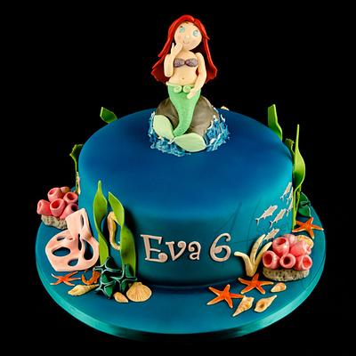 Ariel underwater cake - Cake by Sweet Harmony Cakes