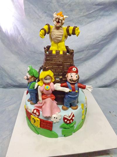 Super Mario - Cake by Katarina