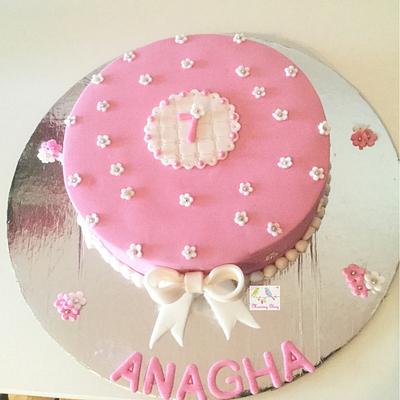 Pink cake - Cake by morningglorycakes
