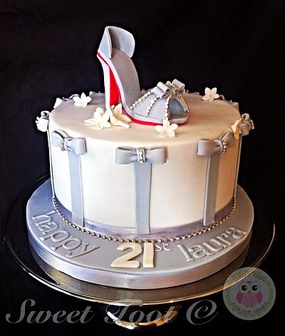 Shoe cake - Cake by christina