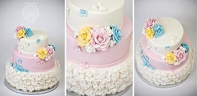 Wedding cake - Cake by Magdalena_S