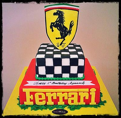 Ferrari Cake - Cake by Sugaholic Bakeshop