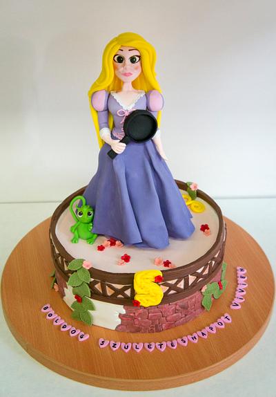 Rapunzel Cake - Cake by Laura Dachman