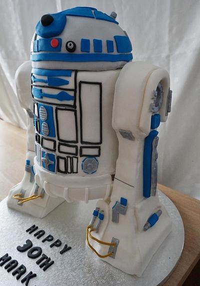 R2D2 cake - Cake by bijoucakes