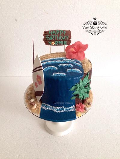 Fun at the Beach - Cake by Sweet Side of Cakes by Khamphet 