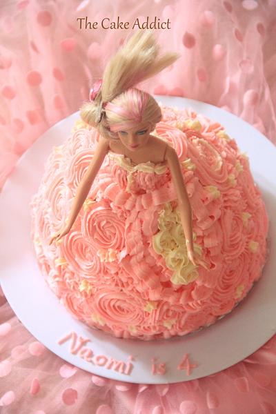 Princess cake for my lil one - Cake by Sreeja -The Cake Addict