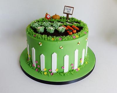 Allotment gardening cake - Cake by Angel Cake Design