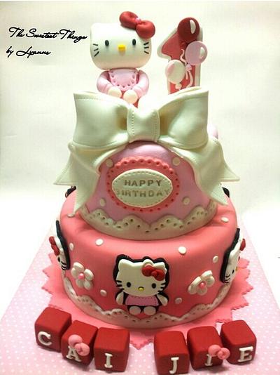 Hello Kitty - Cake by lyanne