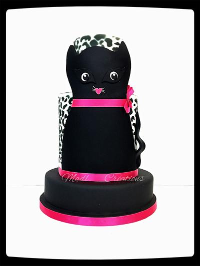 Cat cake by Madl Créations - Cake by Cindy Sauvage 