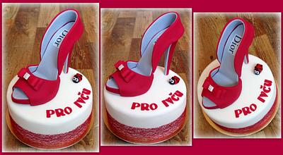 Shoe - Cake by Lenka