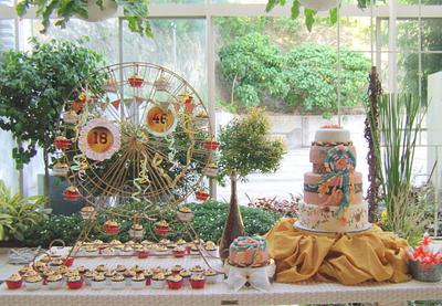 Coachella-Themed Party cakes - Cake by Mucchio di Bella