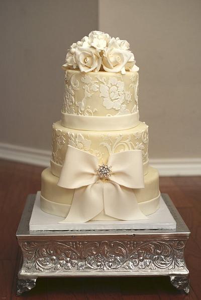 Winter wedding cake - Cake by Danika