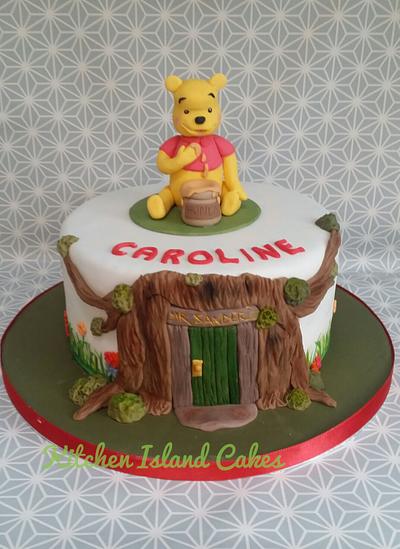 Winnie the pooh cake - Cake by Kitchen Island Cakes