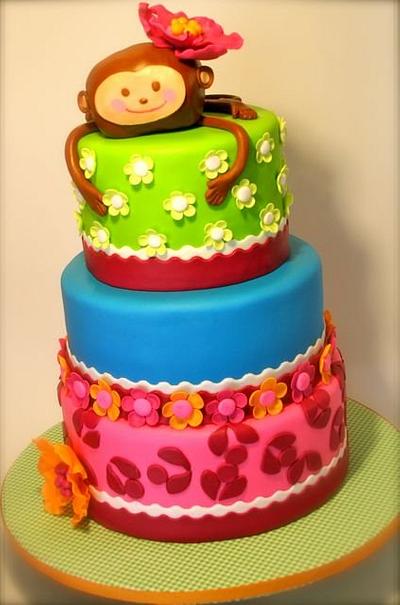 Monkey Love! - Cake by Stacy Lint