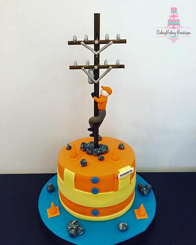 Construction Cake - Cake by CakeyBakey Boutique