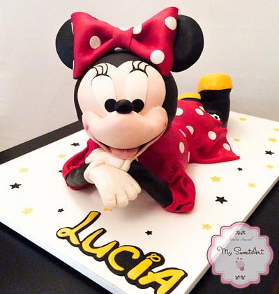 Minnie Mouse Cake - Cake by My Sweet Art